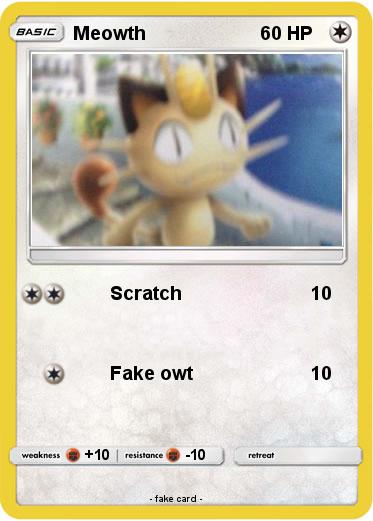 Pokemon Meowth