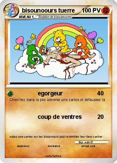 Pokemon bisounoours tuerre