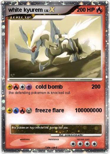 Pokemon white kyurem