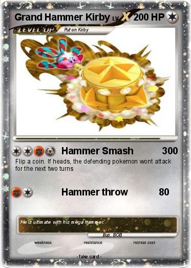 Pokemon Grand Hammer Kirby