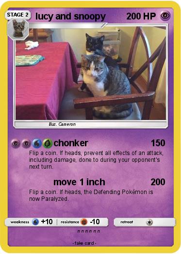 Pokemon lucy and snoopy