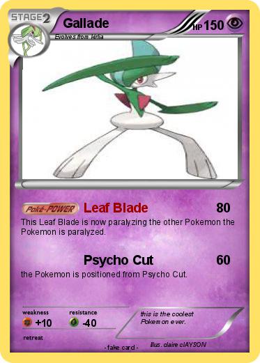 Pokemon Gallade