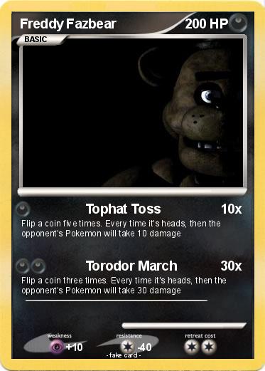 Pokemon Freddy Fazbear