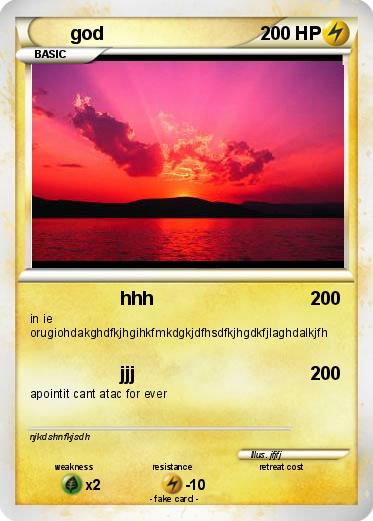 Pokemon god