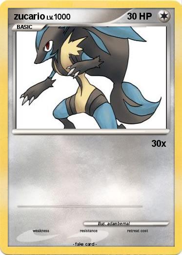 Pokemon zucario