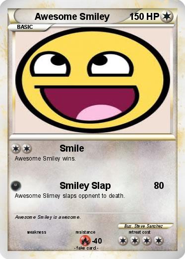 Pokemon Awesome Smiley