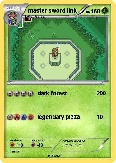 Pokemon master sword link