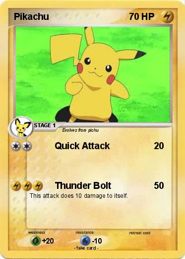 Pokemon Pikachu
