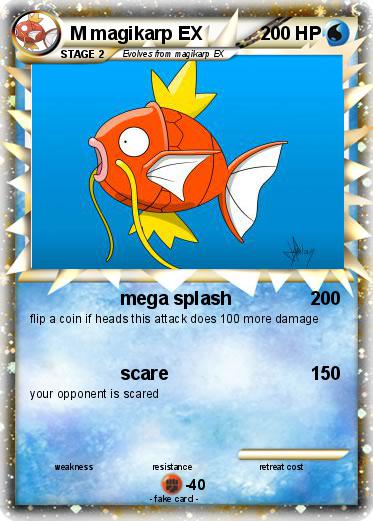 Pokemon M magikarp EX