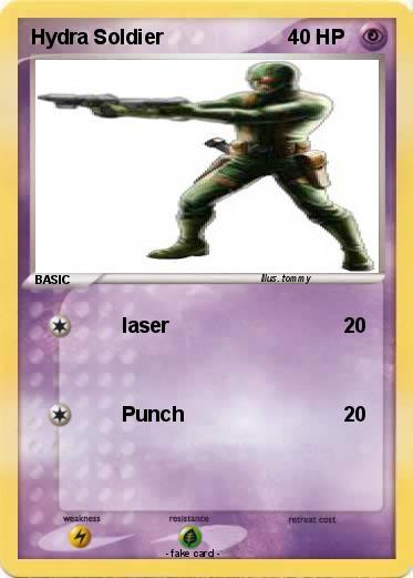 Pokemon Hydra Soldier