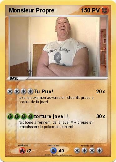 Pokemon Monsieur Propre 