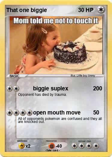 Pokemon That one biggie