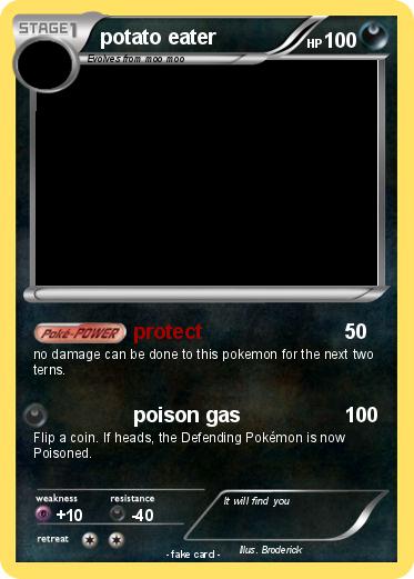 Pokemon potato eater