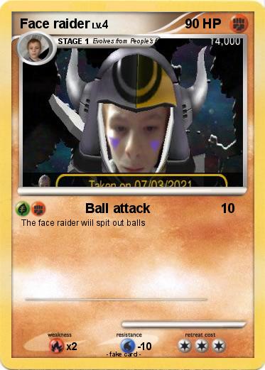 Pokemon Face raider