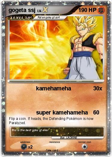 Pokemon gogeta ssj