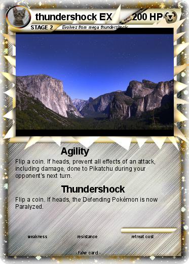 Pokemon thundershock EX