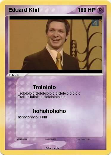Pokemon Eduard Khil