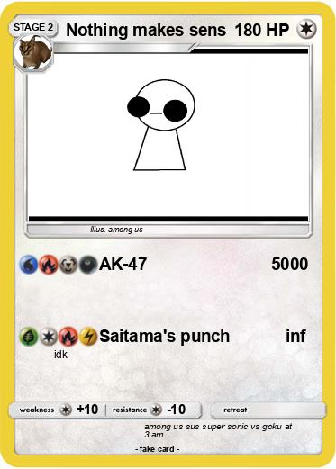 Pokemon Nothing makes sens