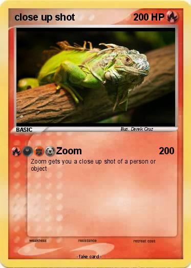 Pokemon close up shot