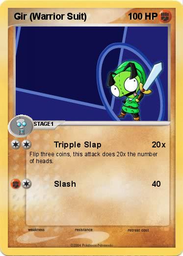 Pokemon Gir (Warrior Suit)