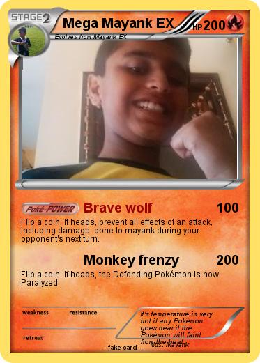 Pokemon Mega Mayank EX
