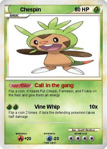 Pokemon Chespin