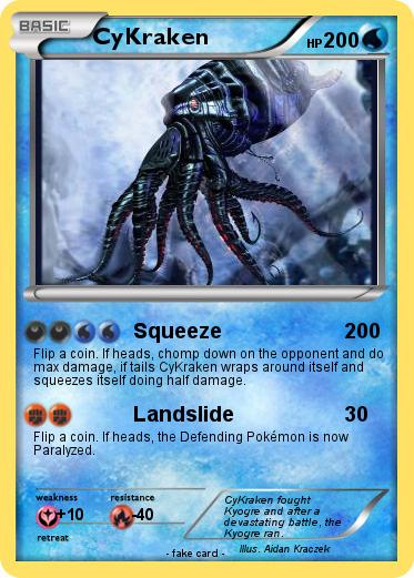 Pokemon CyKraken
