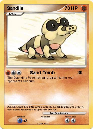 Pokemon Sandile