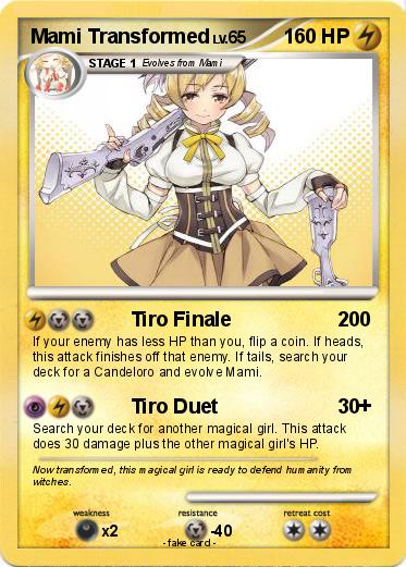Pokemon Mami Transformed