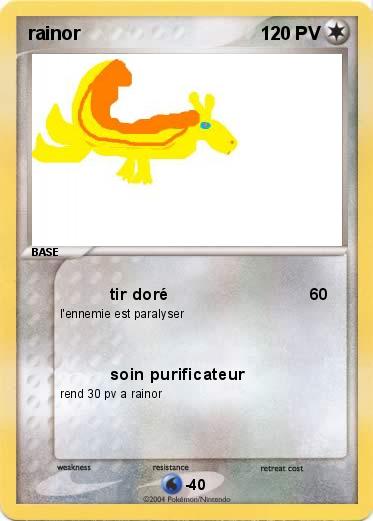 Pokemon rainor
