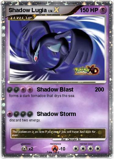 Pokemon Shadow Lugia