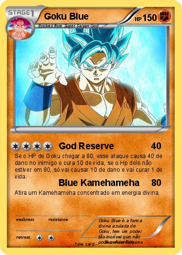 Pokemon Goku Blue