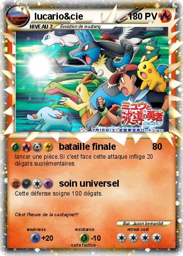 Pokemon lucario&cie
