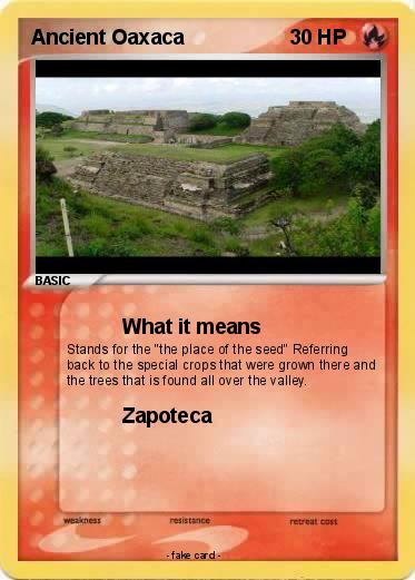 Pokemon Ancient Oaxaca