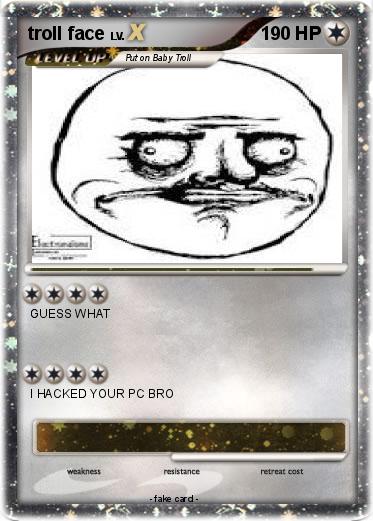 Pokemon troll face