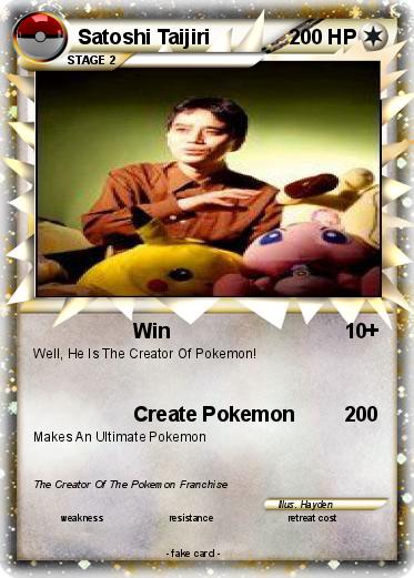 Pokemon Satoshi Taijiri