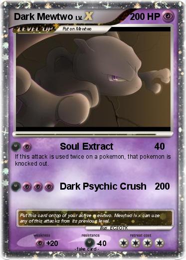 Pokemon Dark Mewtwo