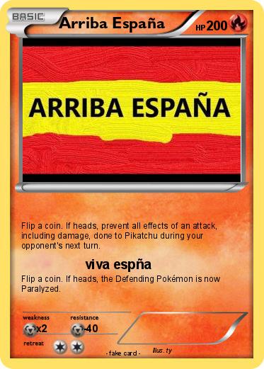 Pokemon Arriba España