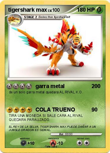 Pokemon tigershark max