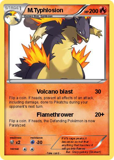 Pokemon M.Typhlosion