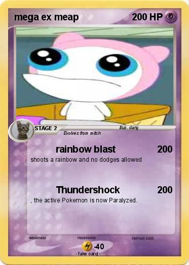 Pokemon mega ex meap
