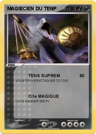 Pokemon MAGIECIEN DU TENP