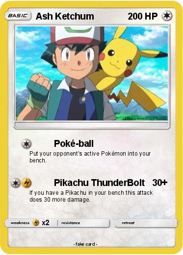 Pokemon Ash Ketchum