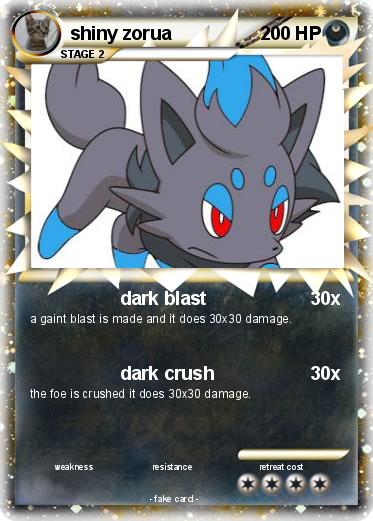 Pokemon shiny zorua