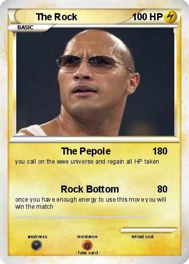 Pokemon The Rock