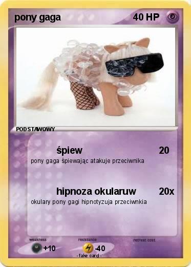 Pokemon pony gaga