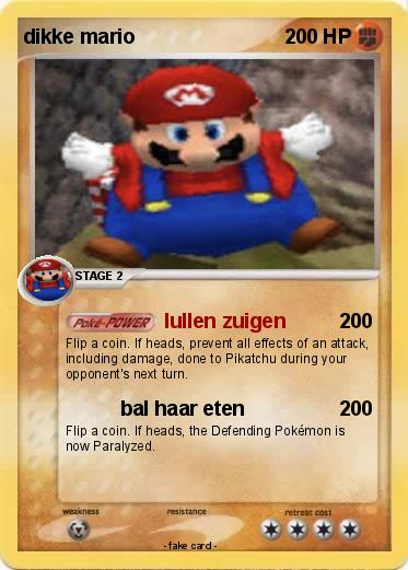 Pokemon dikke mario