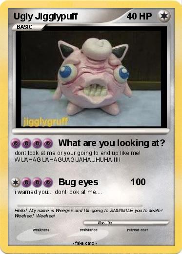 Pokemon Ugly Jigglypuff