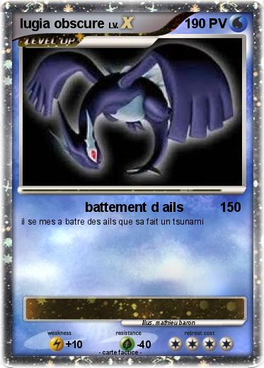 Pokemon lugia obscure