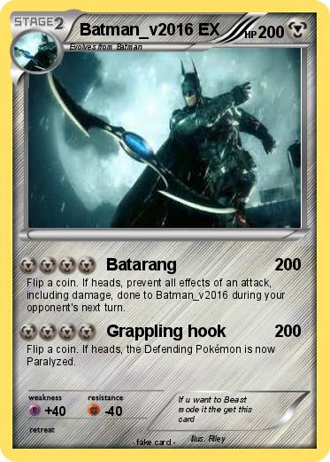 Pokemon Batman_v2016 EX
